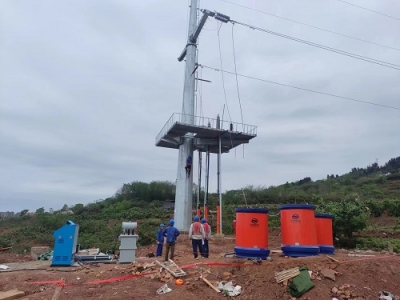 盤泉縣61#塔—68#塔電纜預防性耐壓試驗